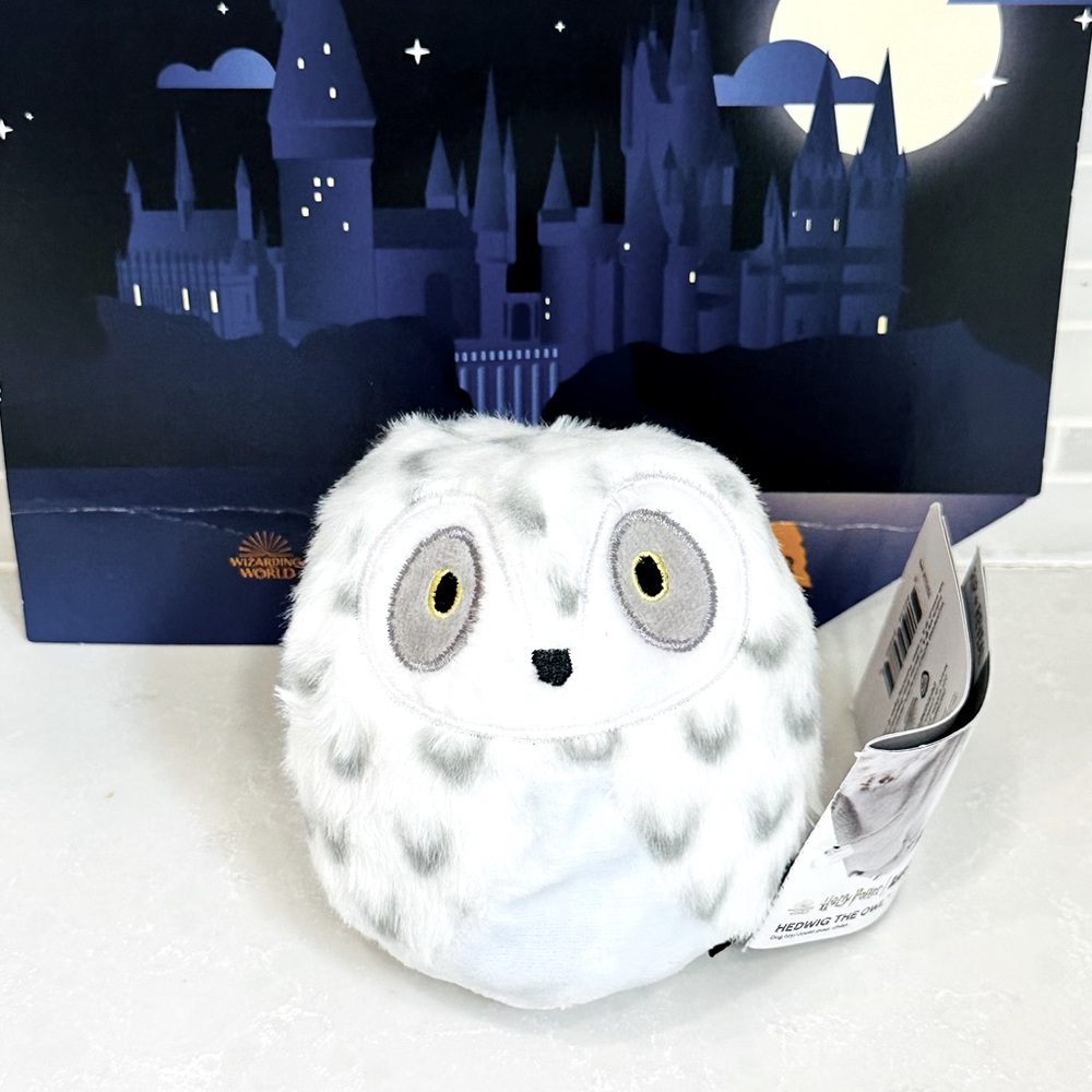NEW Bark Box Harry Potter Hedwig The Owl Super Chewer Dog Toy Hogwarts Large